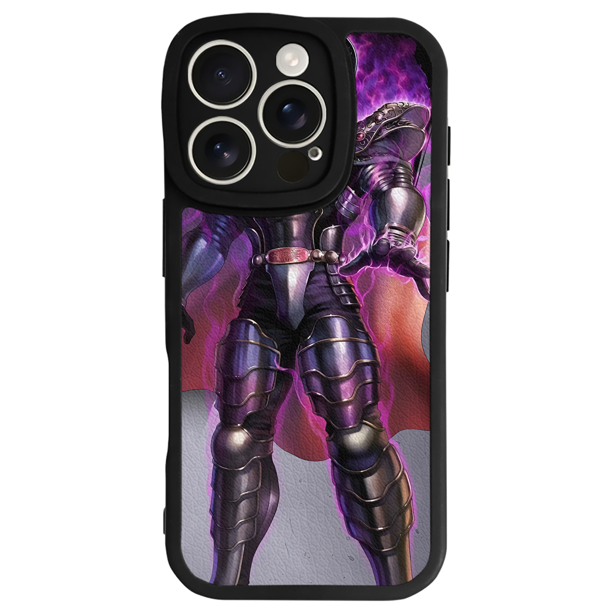 （画像用） 北斗の拳 Fist of the North Star 【iPhone 16シリーズ対応】シリコンスマホケース（レザー調） 材質：シリコン